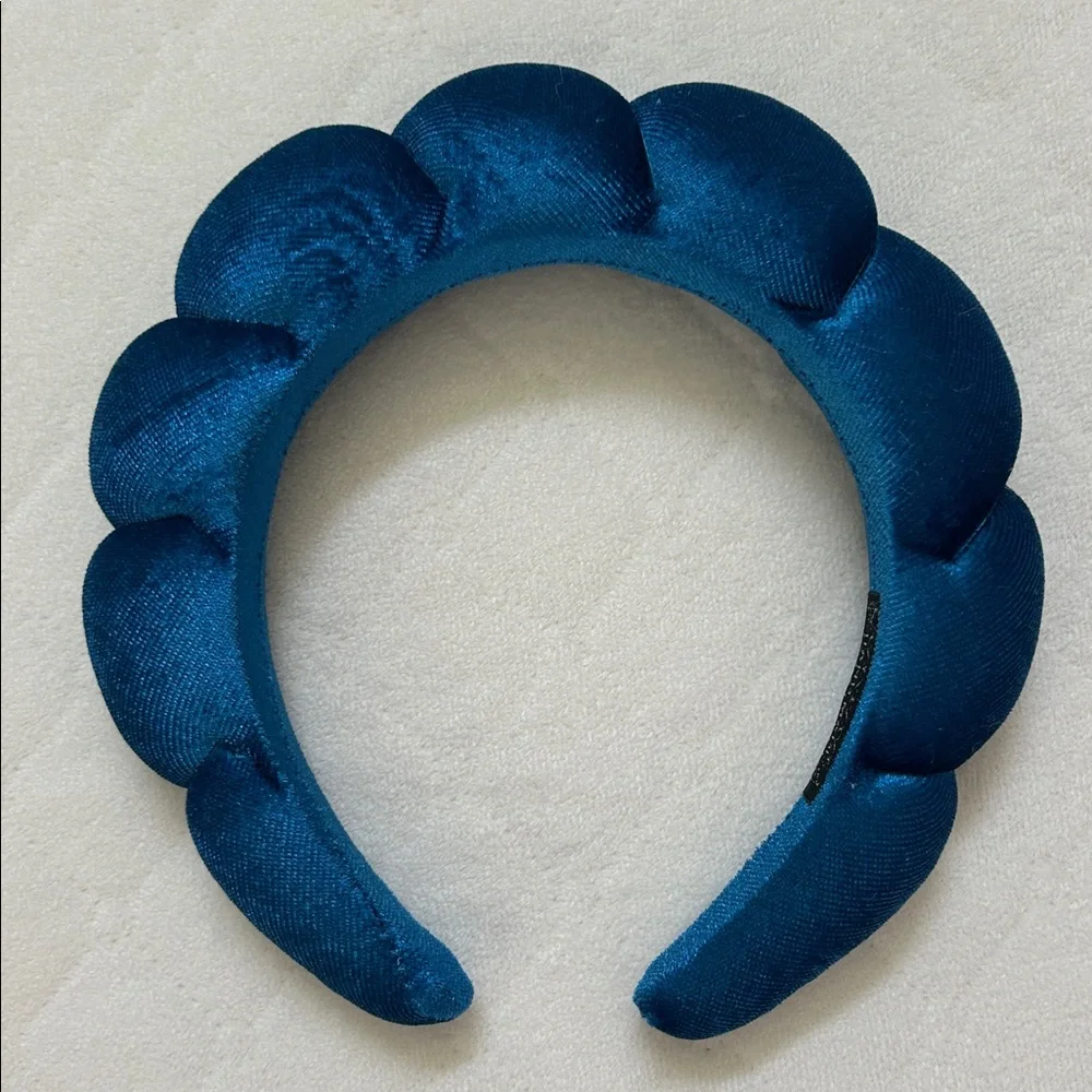 Blue Padded Cloud Style Girl Headband